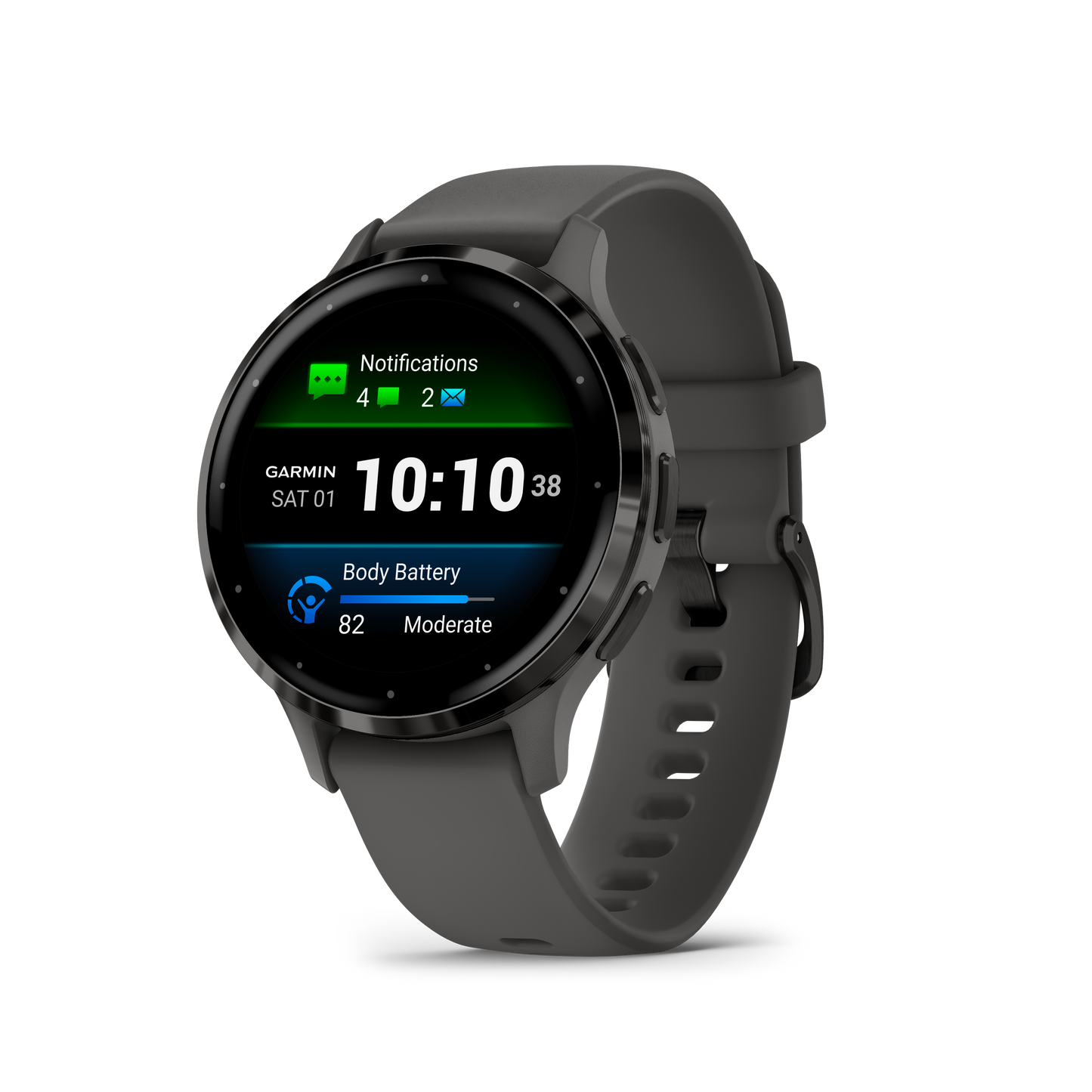 Garmin Venu 3S Gris Guijarro con Bisel Gris