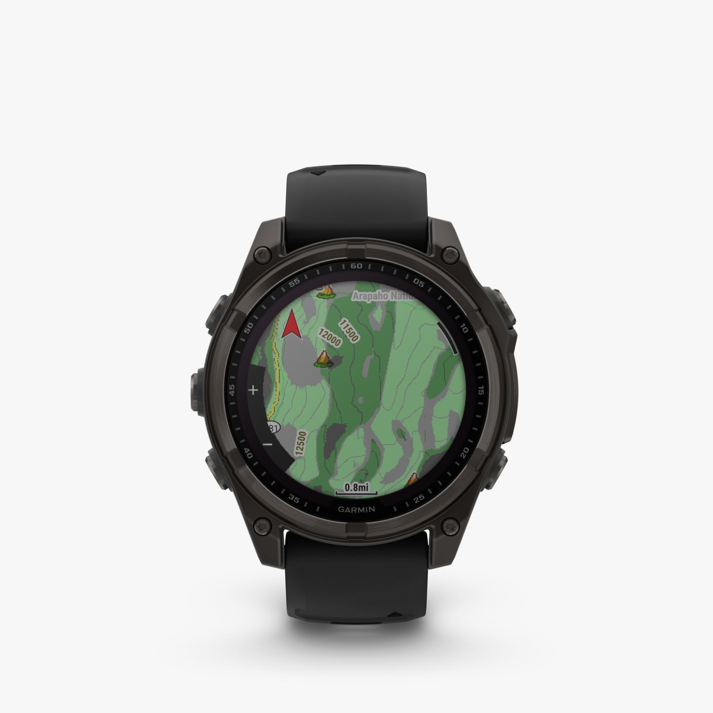 Garmin fēnix 8 – 47 mm Solar Zafiro negro/gris