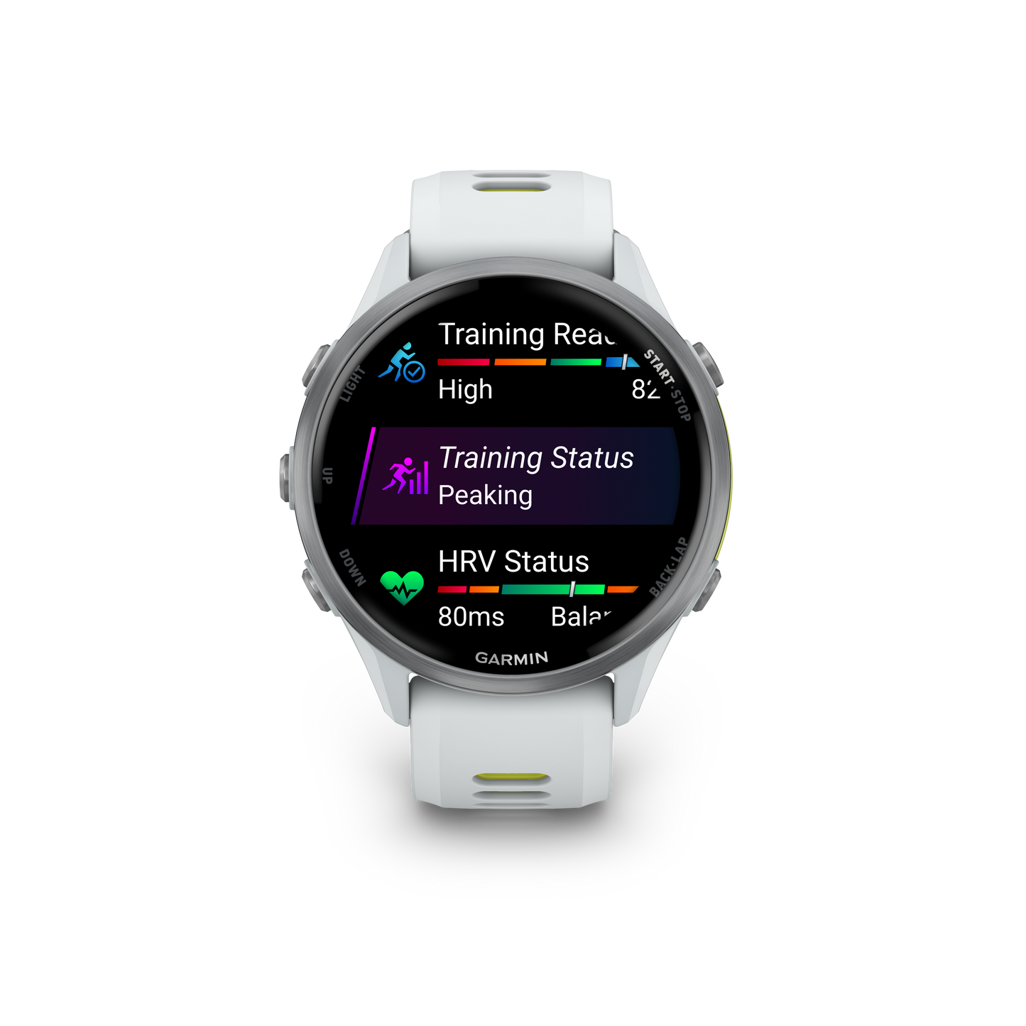Garmin Forerunner 970 Blanco/amarillo