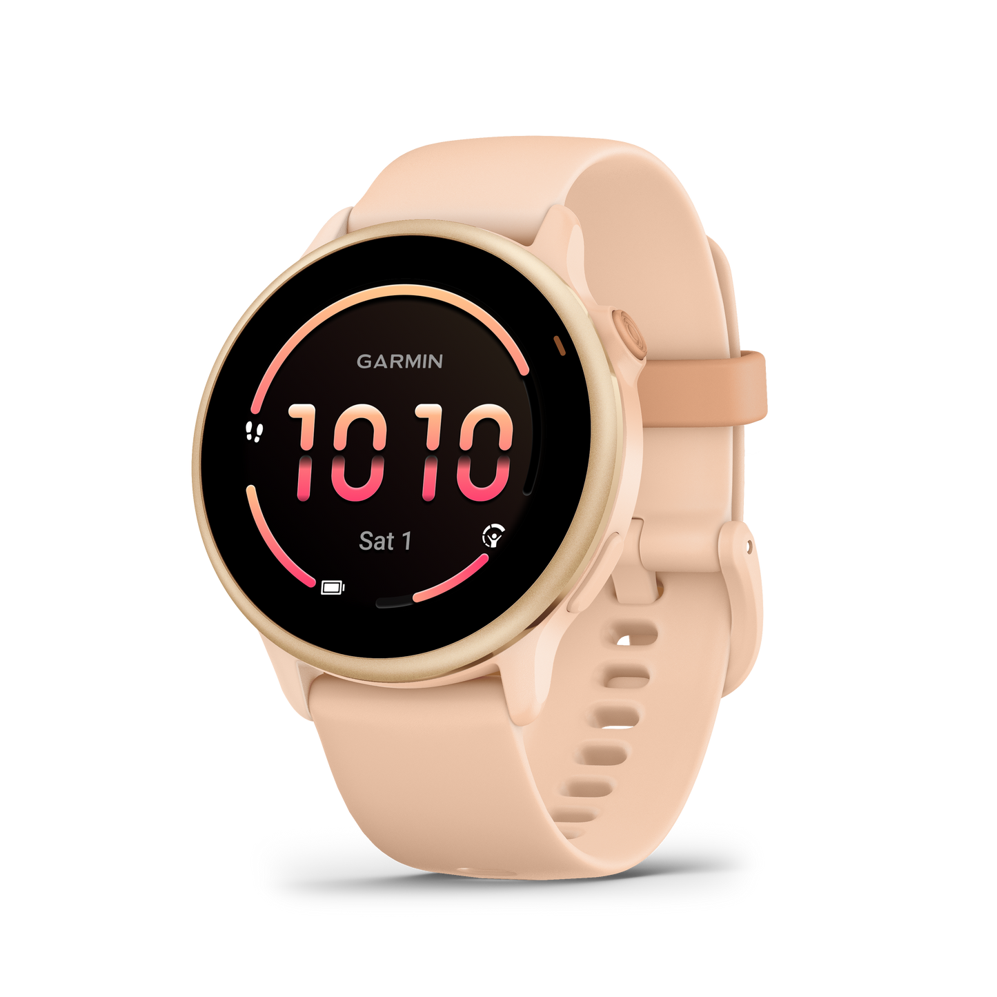 Garmin vívoactive 6 Amanecer rosa metálico