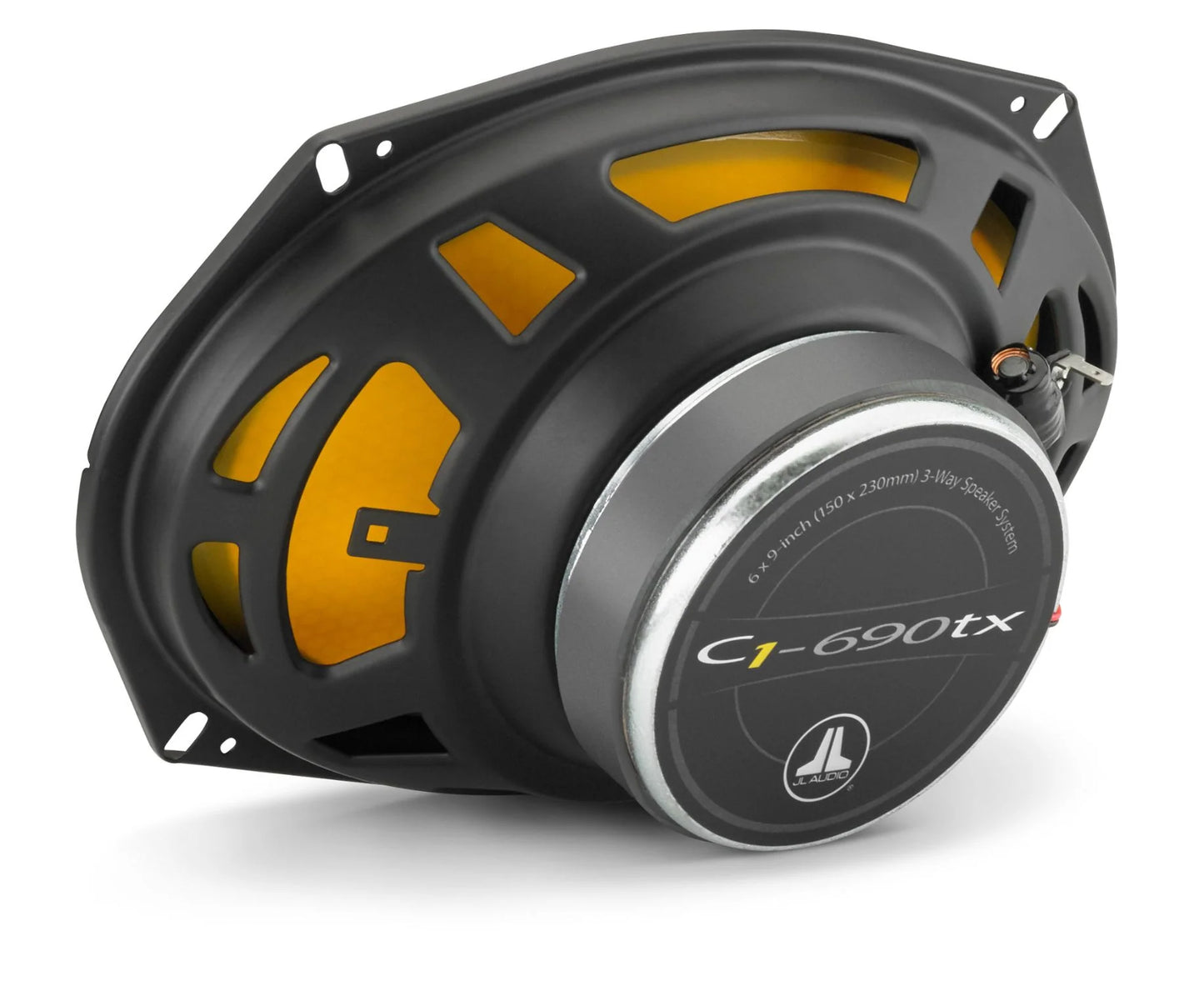 JL Audio C1-690tx Sistema de altavoces coaxiales de 3 vías de 6 x 9 pulgadas (150 x 230 mm)