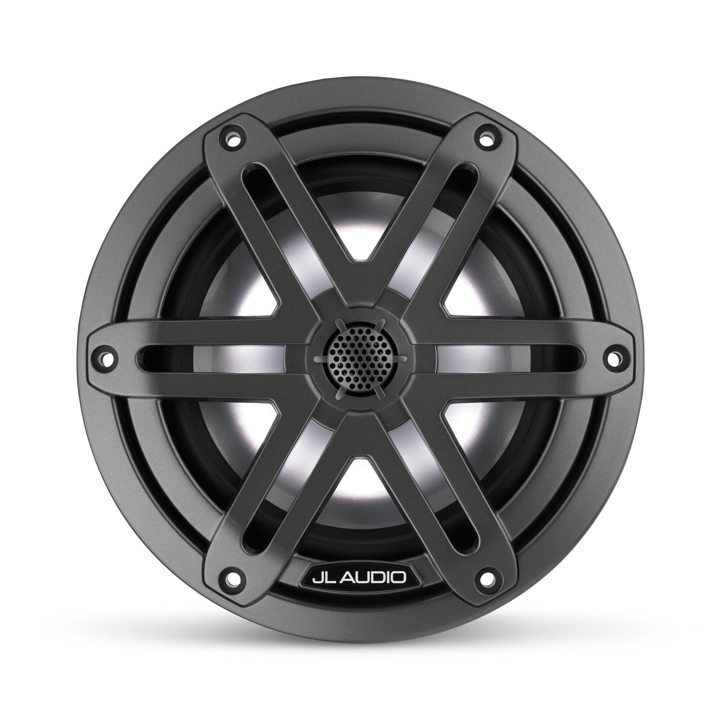 Bocinas náuticas JL Audio® M3 6,5" con LED y rejilla deportiva de color gris