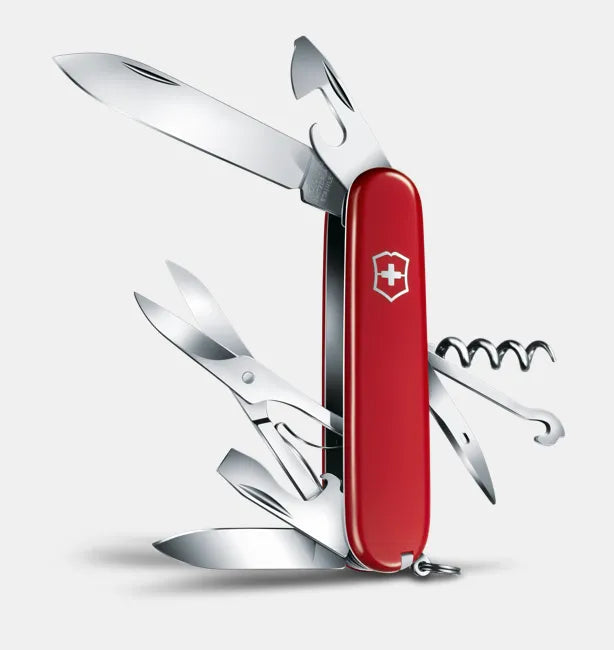 Navaja Victorinox Climber Rojo 14 usos
