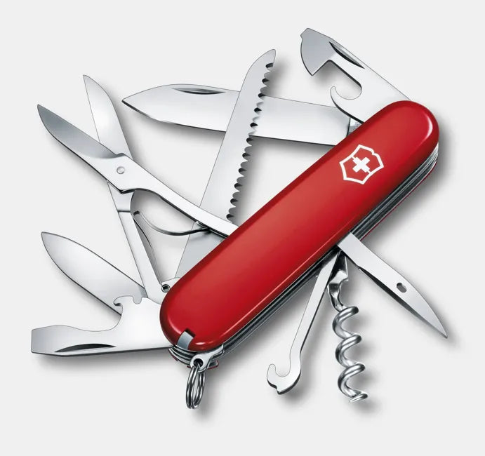 Navaja Victorinox Hutsman Rojo 15 usos