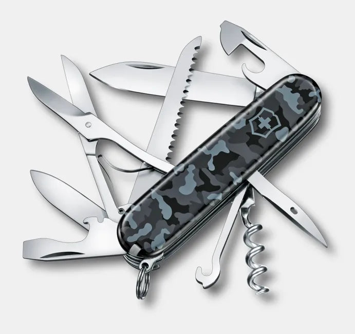 Navaja Victorinox Hutsman Navy Camuflaje 15 usos