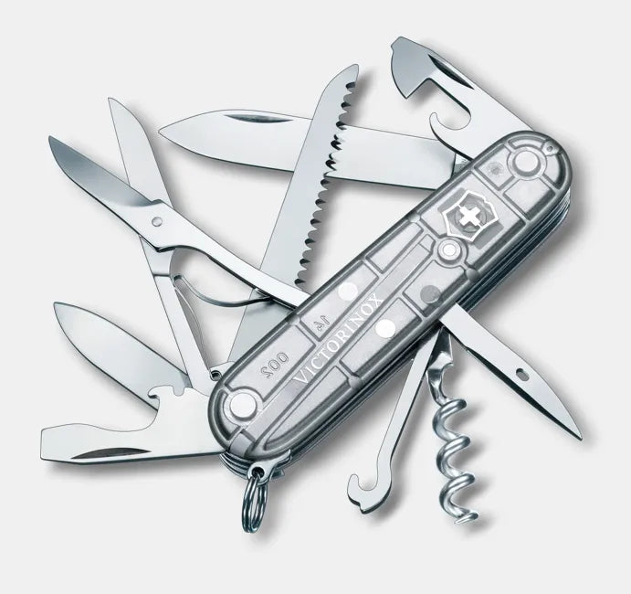 Navaja Victorinox Hutsman Transparente 15 usos