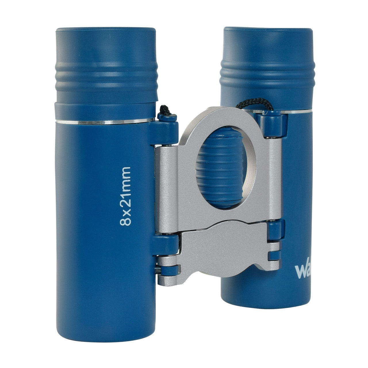 Wallis Binocular compacto tipo tejado 8 x 21 mm, azul/plata