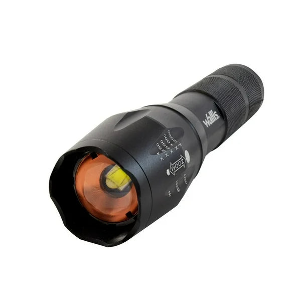 Wallis Linterna Mano Luz LED Zoom Recargable