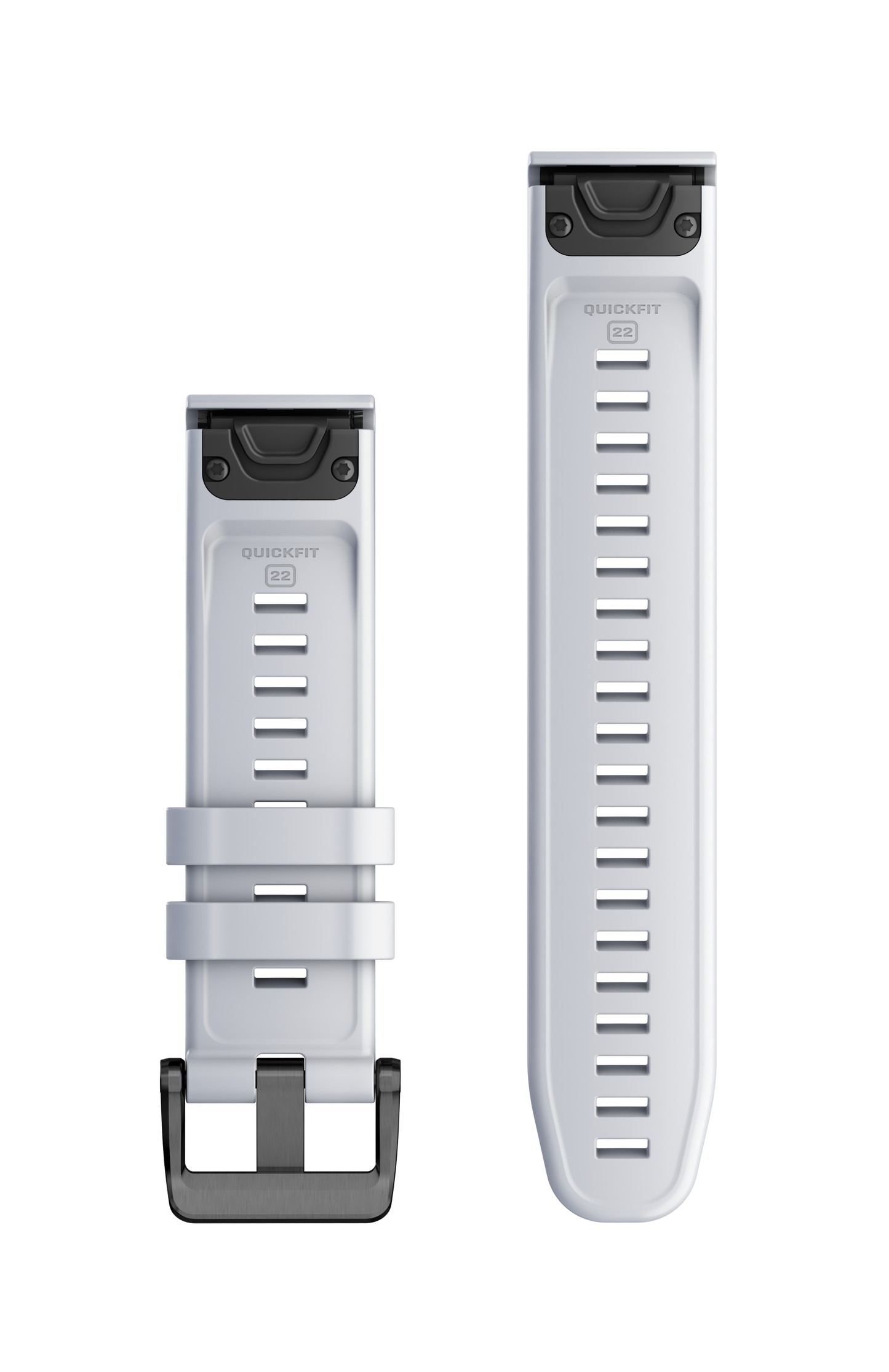 Correas de reloj QuickFit® 22  Silicona blanca