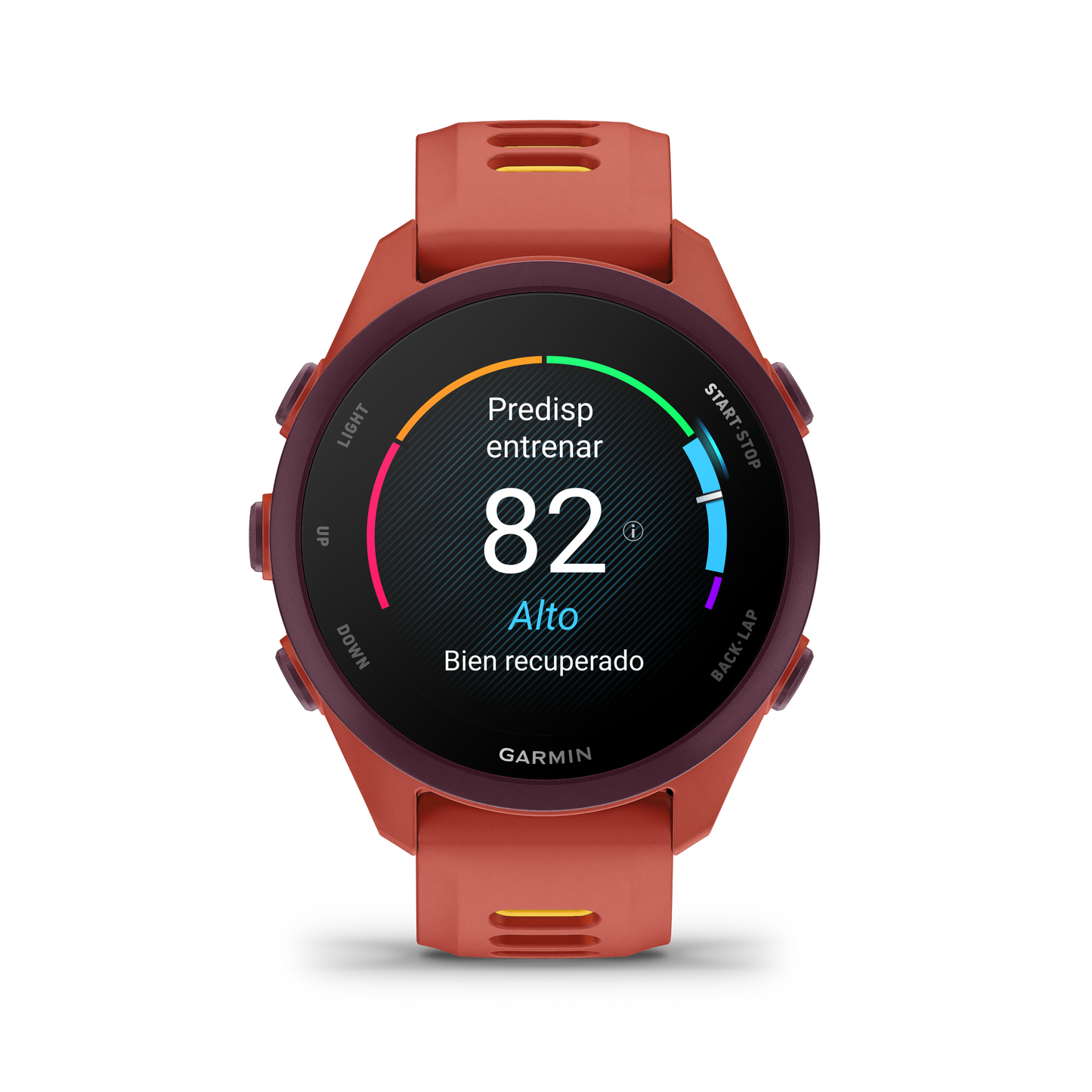 Forerunner® 170 Music Rojo rosa con correa en rojo rosa/mango