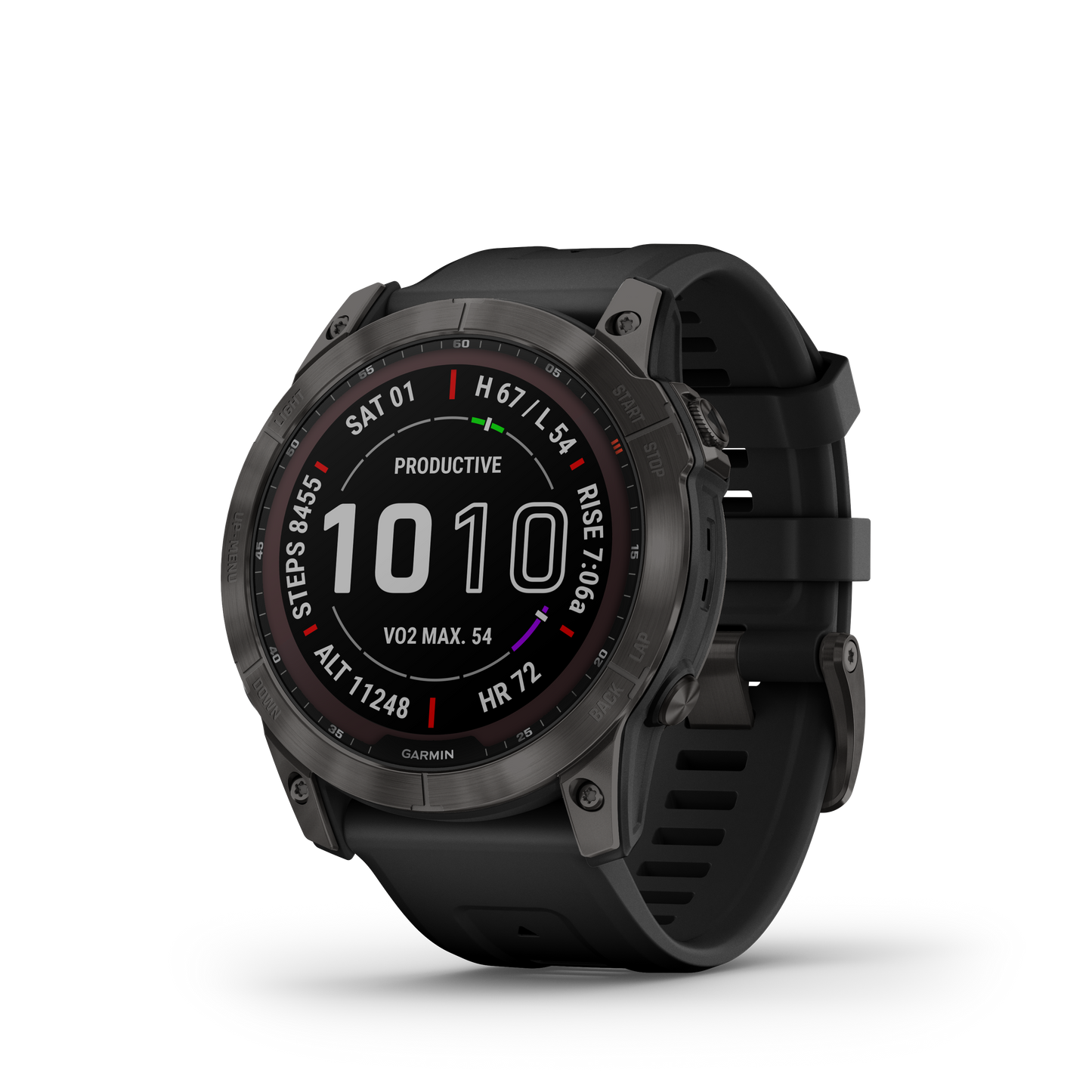 Garmin Fenix 7x Zafiro Solar - Gris Carbon