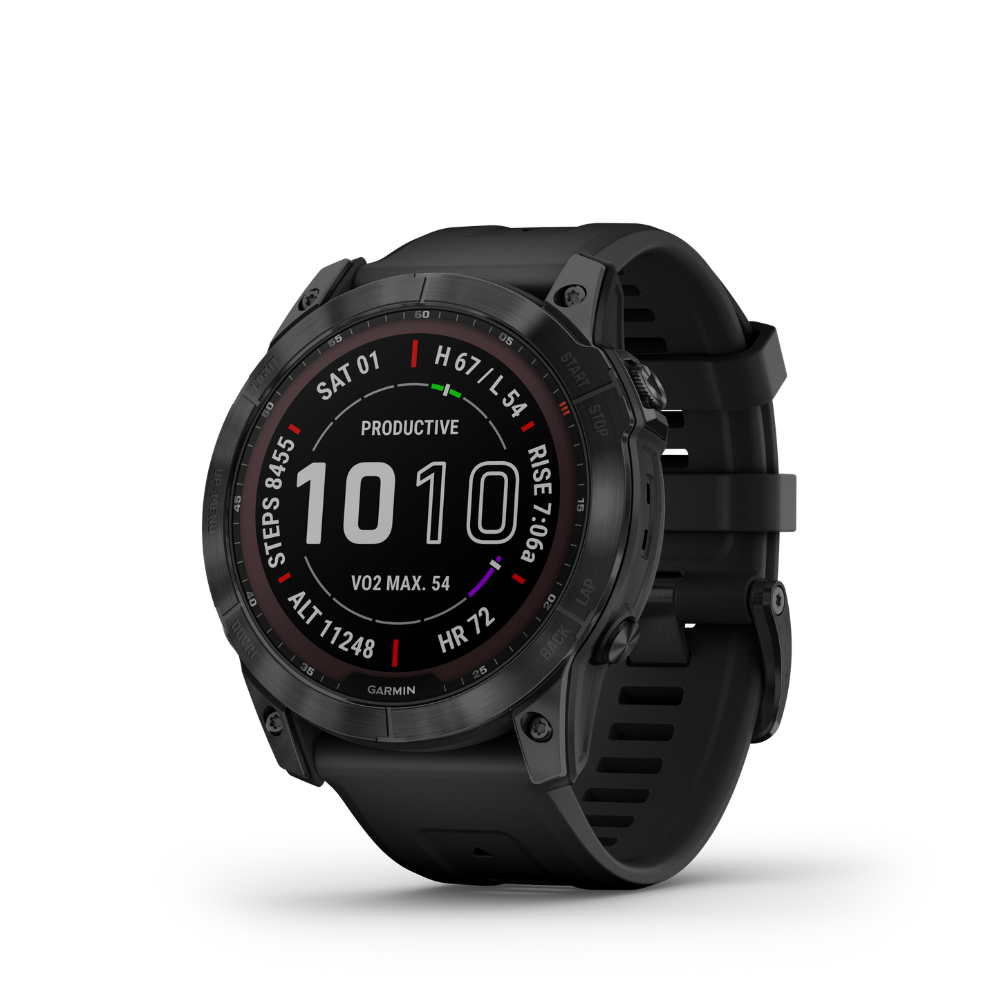 Garmin Fenix 7x Zafiro Solar - Negro