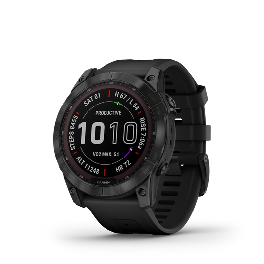 Garmin Fenix 7x Zafiro Solar - Negro