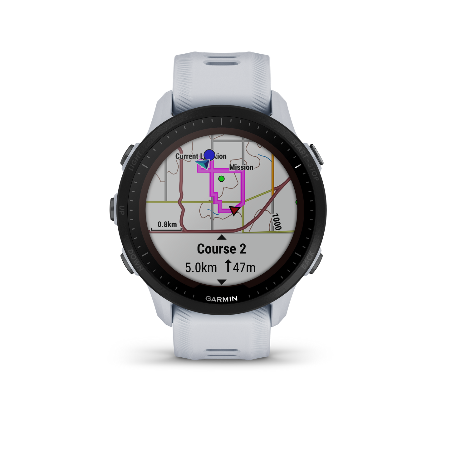 Garmin Forerunner 955 Solar Blanco