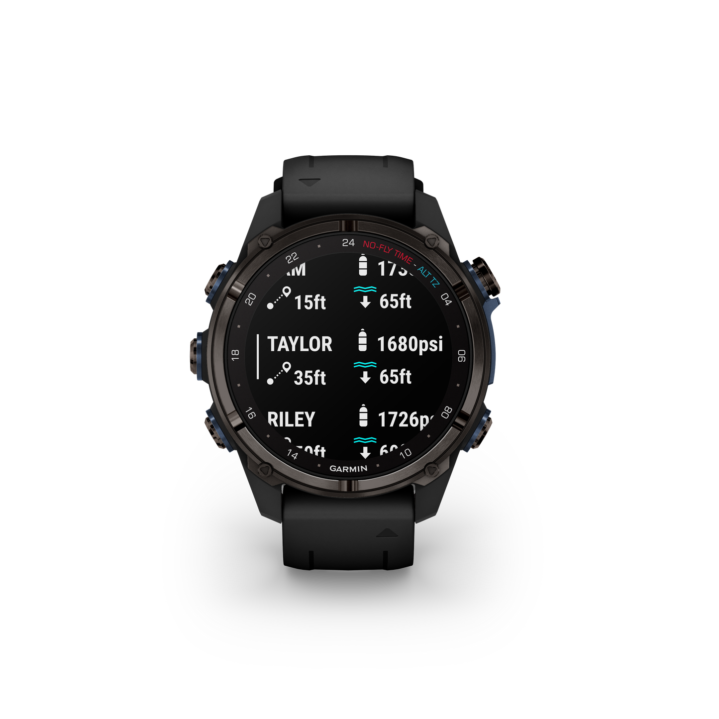 Garmin Descent Mk3i – 43 mm gris carbón con correa de silicona negra