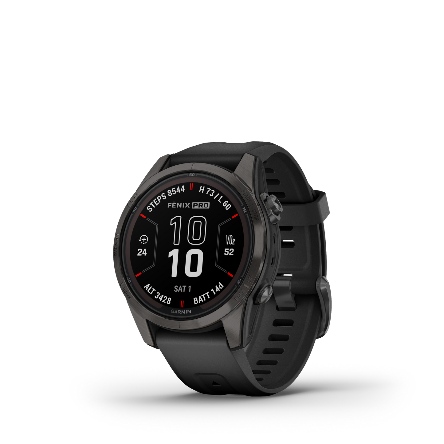 Garmin Fenix 7S Pro Zafiro Solar Gris Carbón