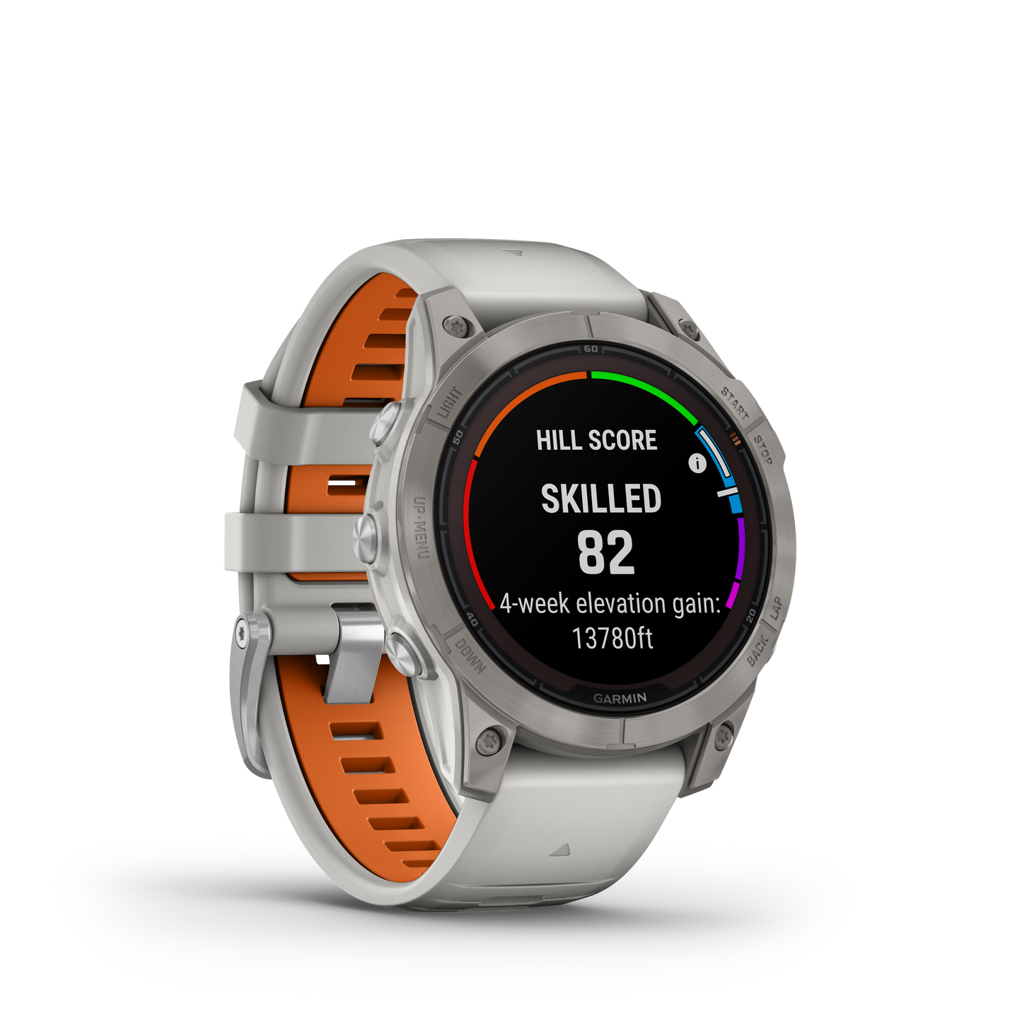 Garmin Fenix 7 Pro Zafiro Solar Gris Niebla/Naranja