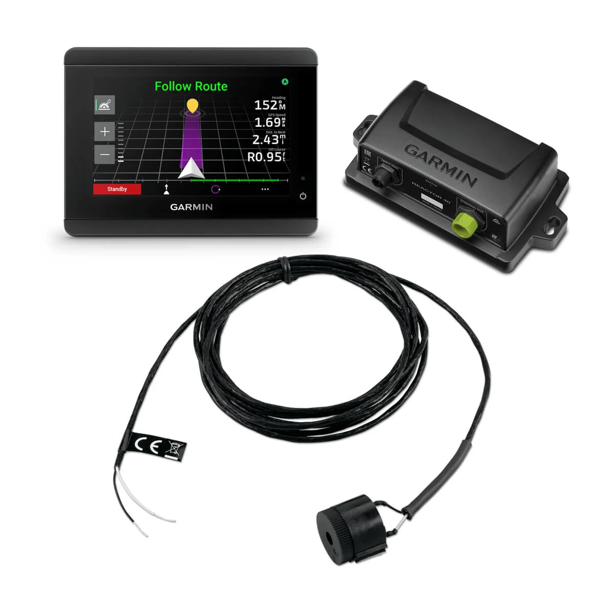 Garmin Corepack estándar de Reactor™ 40 de dirección por cable