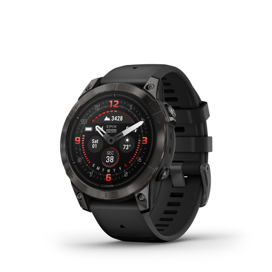 Garmin Epix 2 Pro Zafiro Gris Carbon/ Negro 47mm