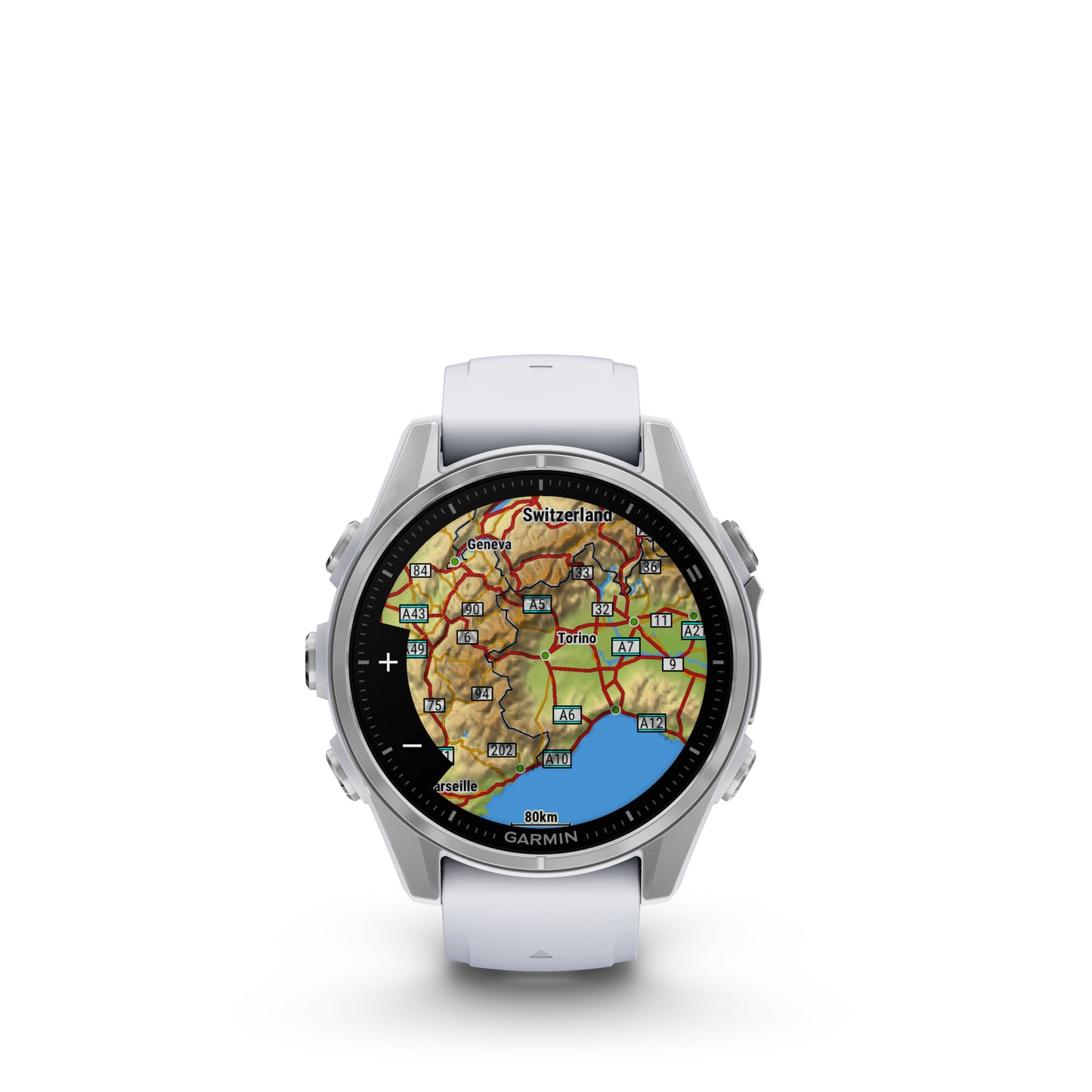 Garmin fēnix 8 – 43 mm, AMOLED blanco