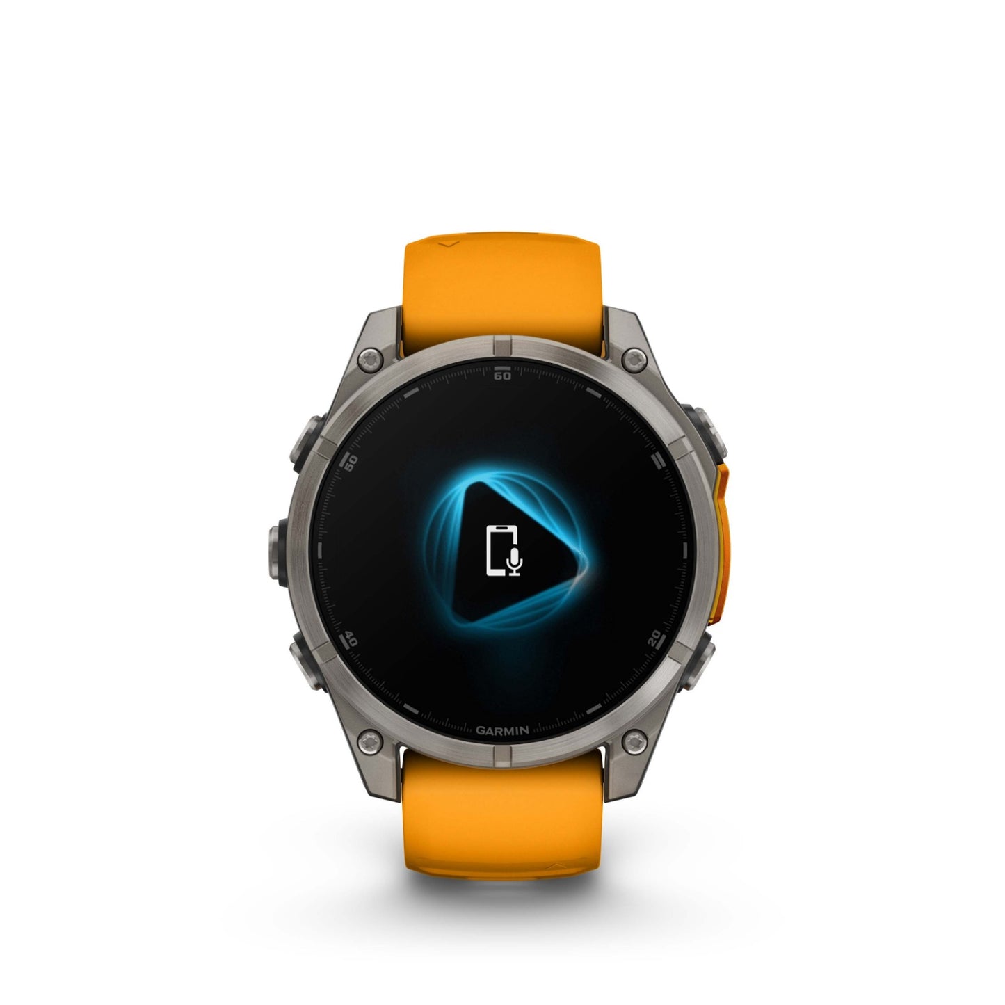 Garmin fēnix 8 – 47 mm AMOLED zafiro naranja/grafito