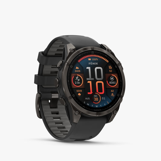 Garmin fēnix 8 – 47mm AMOLED zafiro negro/gris