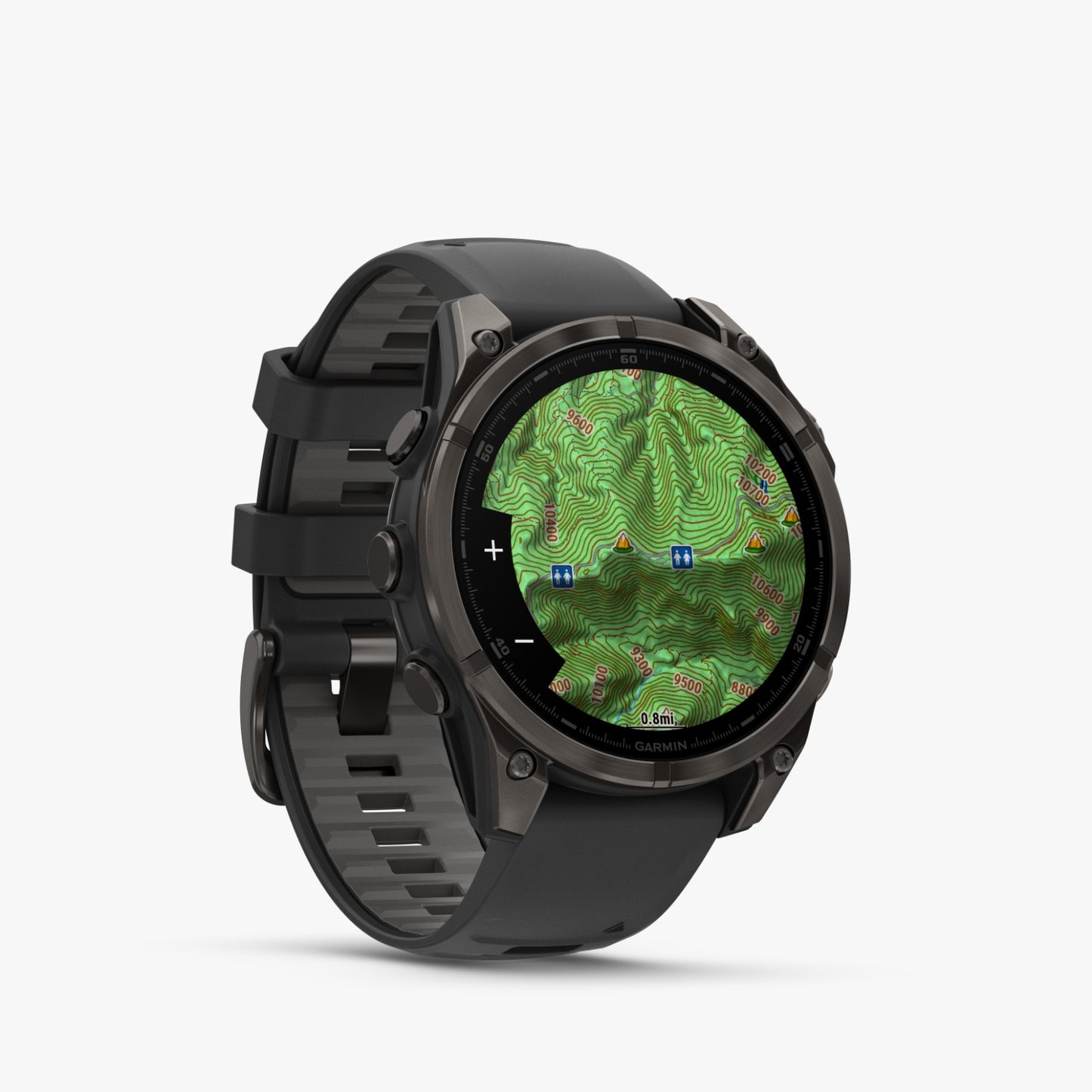 Garmin fēnix 8 – 47mm AMOLED zafiro negro/gris