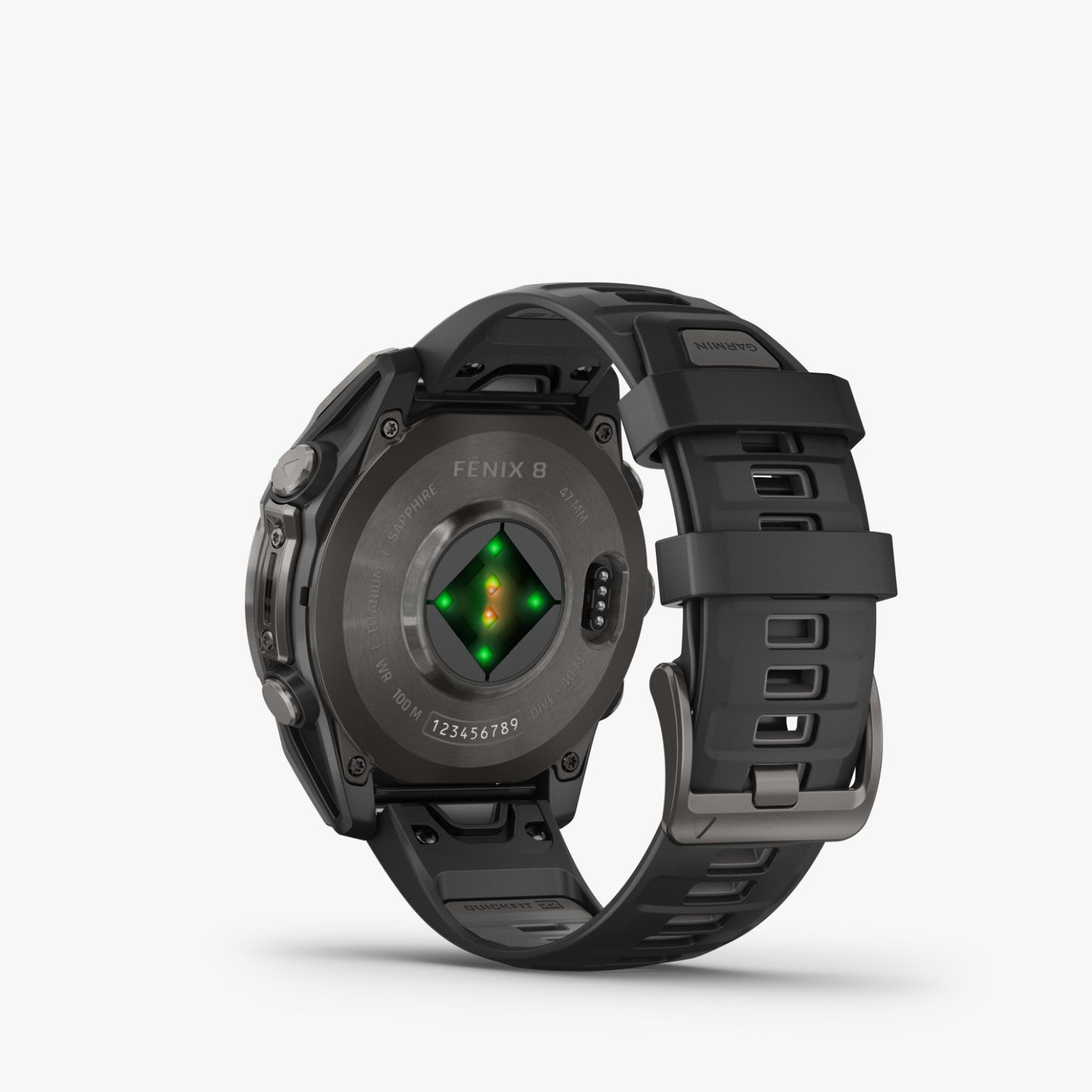 Garmin fēnix 8 – 47mm AMOLED zafiro negro/gris