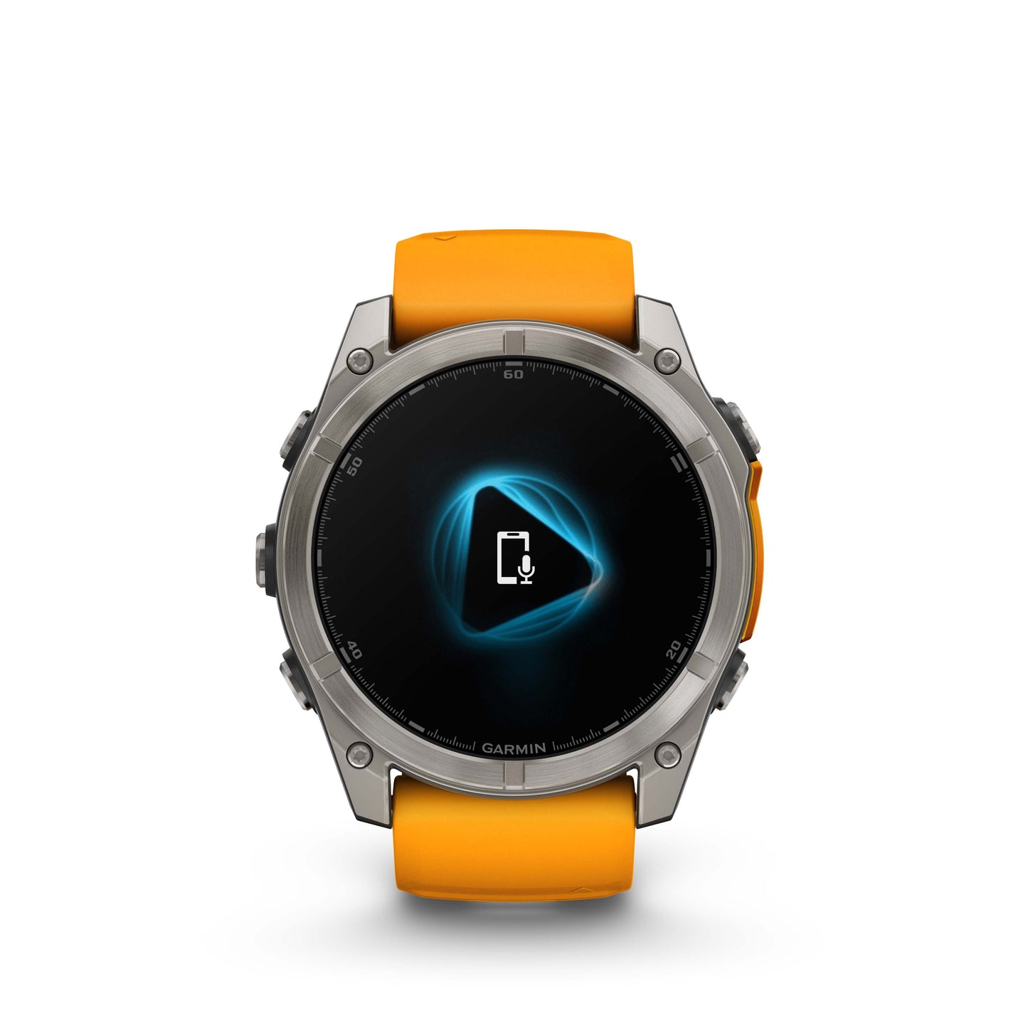 Garmin fēnix 8 – 51 mm, AMOLED Zafiro grafito/naranja