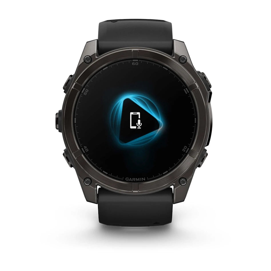 Garmin fēnix 8 – 51 mm, AMOLED Zafiro negro/gris