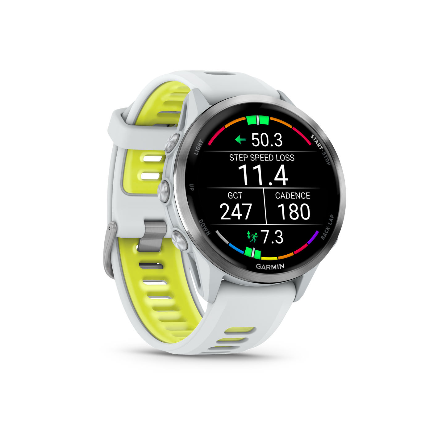 Garmin Forerunner 970 Blanco/amarillo