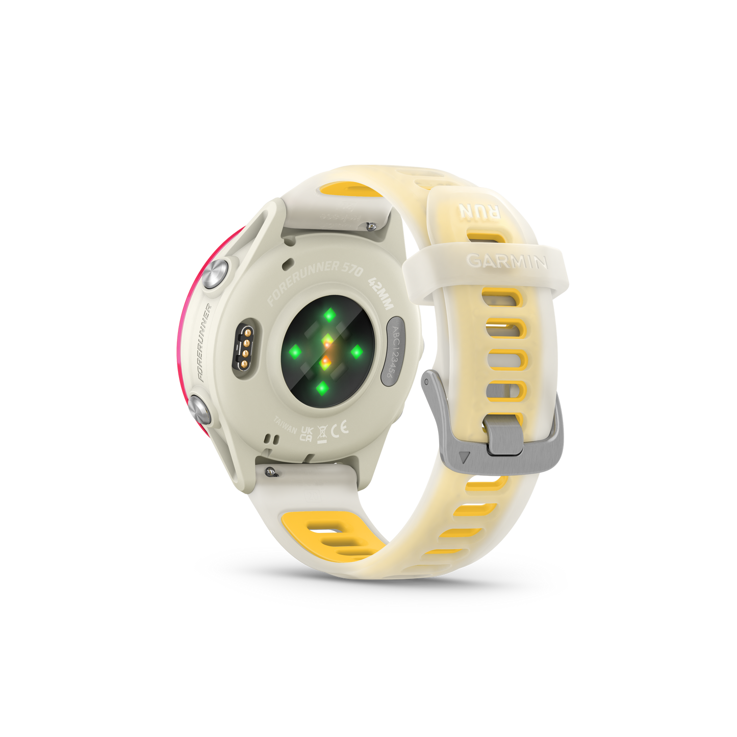 Garmin Forerunner 570 hueso/mango/frambuesa 42mm