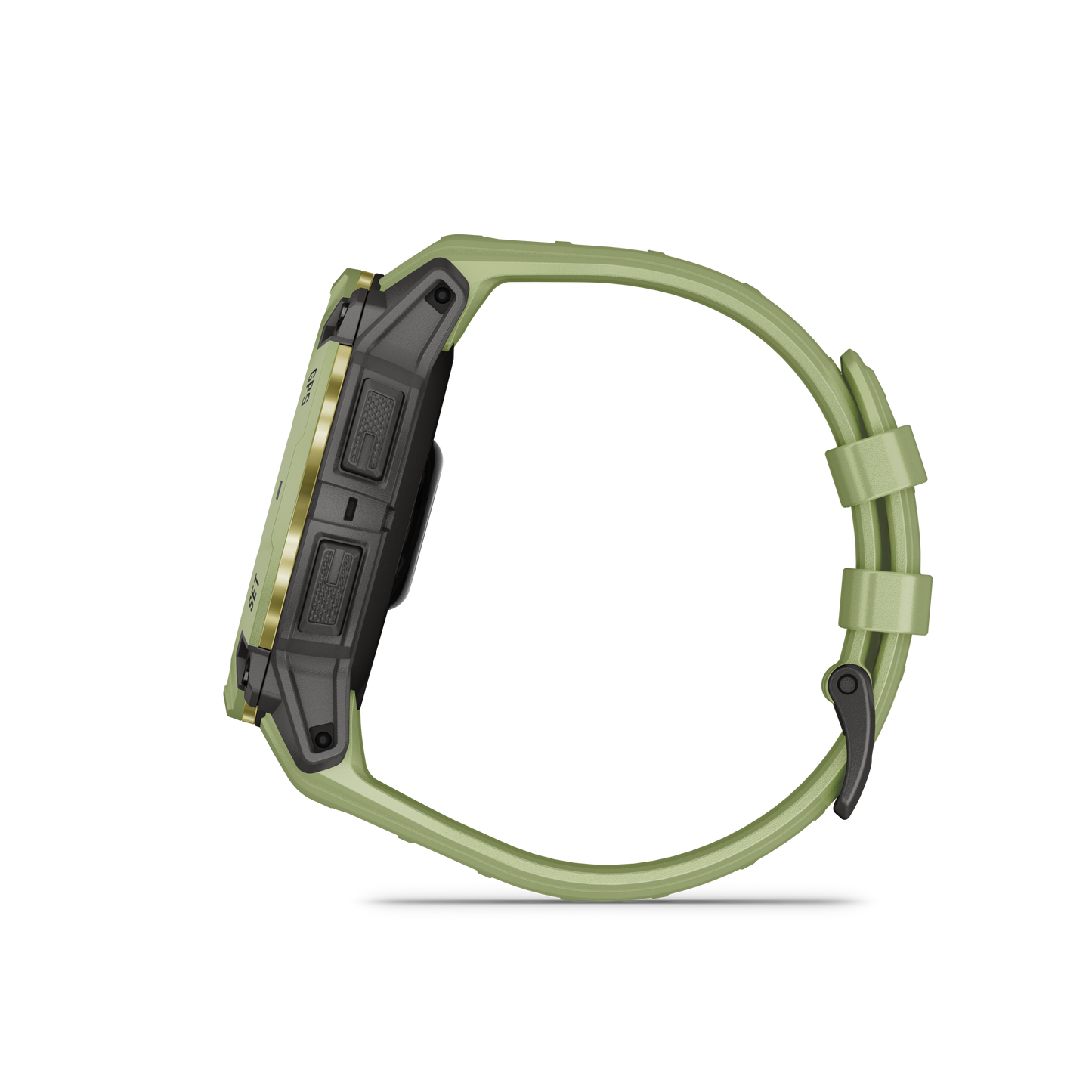 Garmin Instinct® 3 – 50 mm, AMOLED Verde helecho con correa en verde helecho