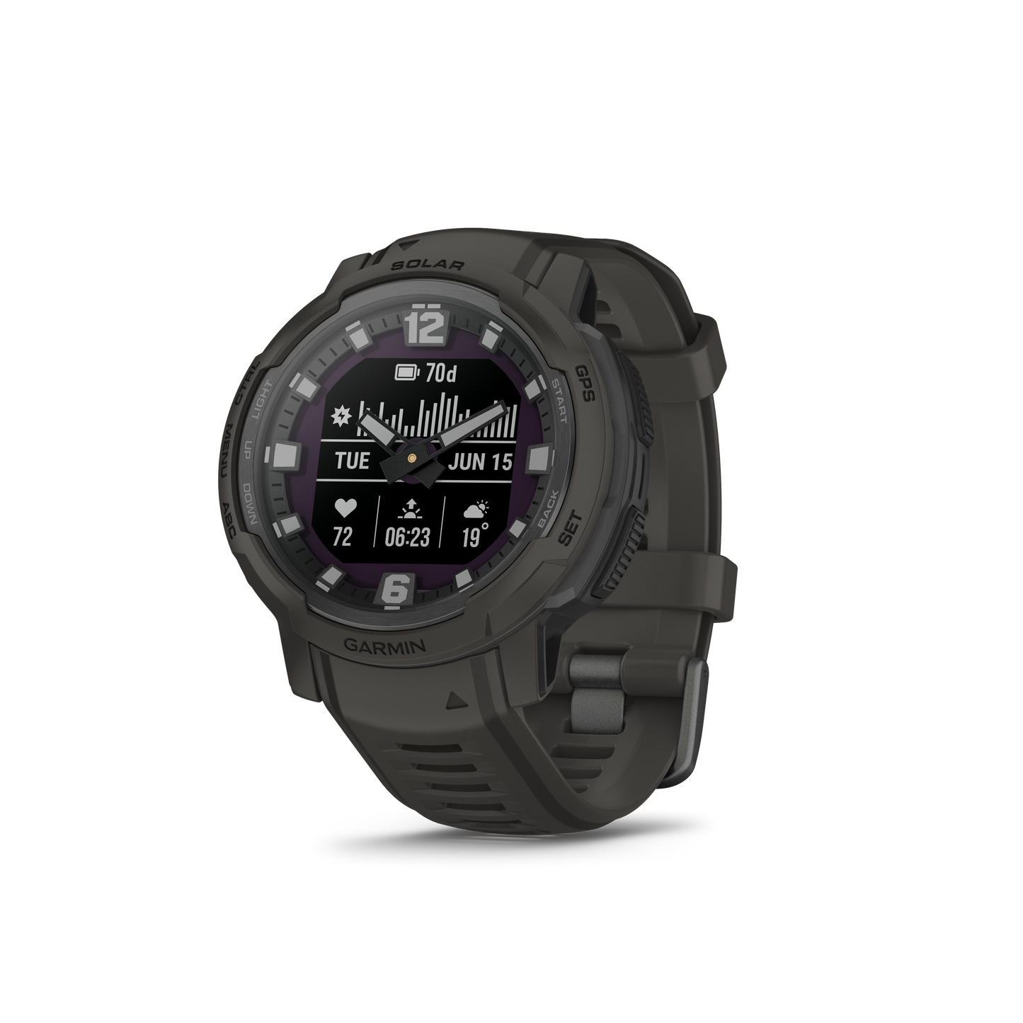 Garmin Instinct Crossover Solar Color Grafito