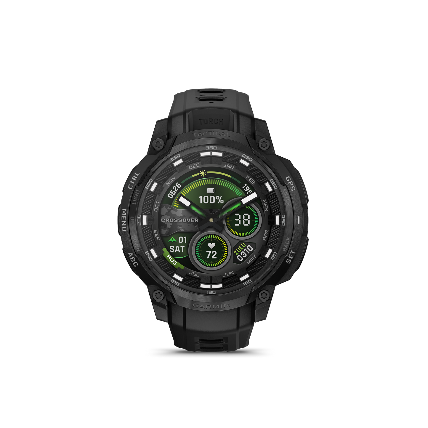 Garmin Instinct Crossover AMOLED - Tactical Edition Negro