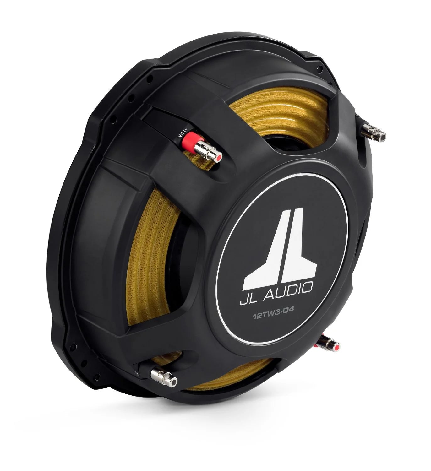 JL Audio 12TW3-D4 Controlador de subwoofer de 12 pulgadas (300 mm), doble 4 Ω