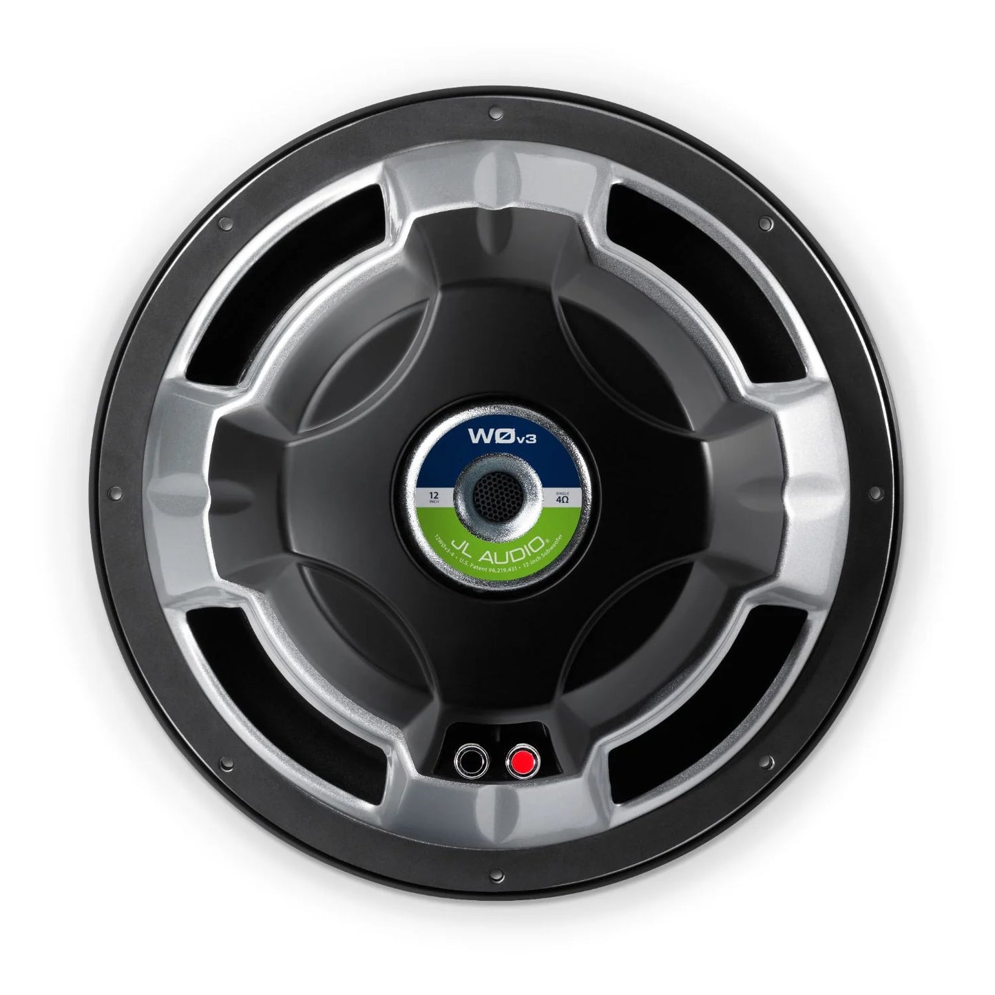 JL Audio 12W0v3-4 Controlador de subwoofer de 12 pulgadas (300 mm), 4 Ω