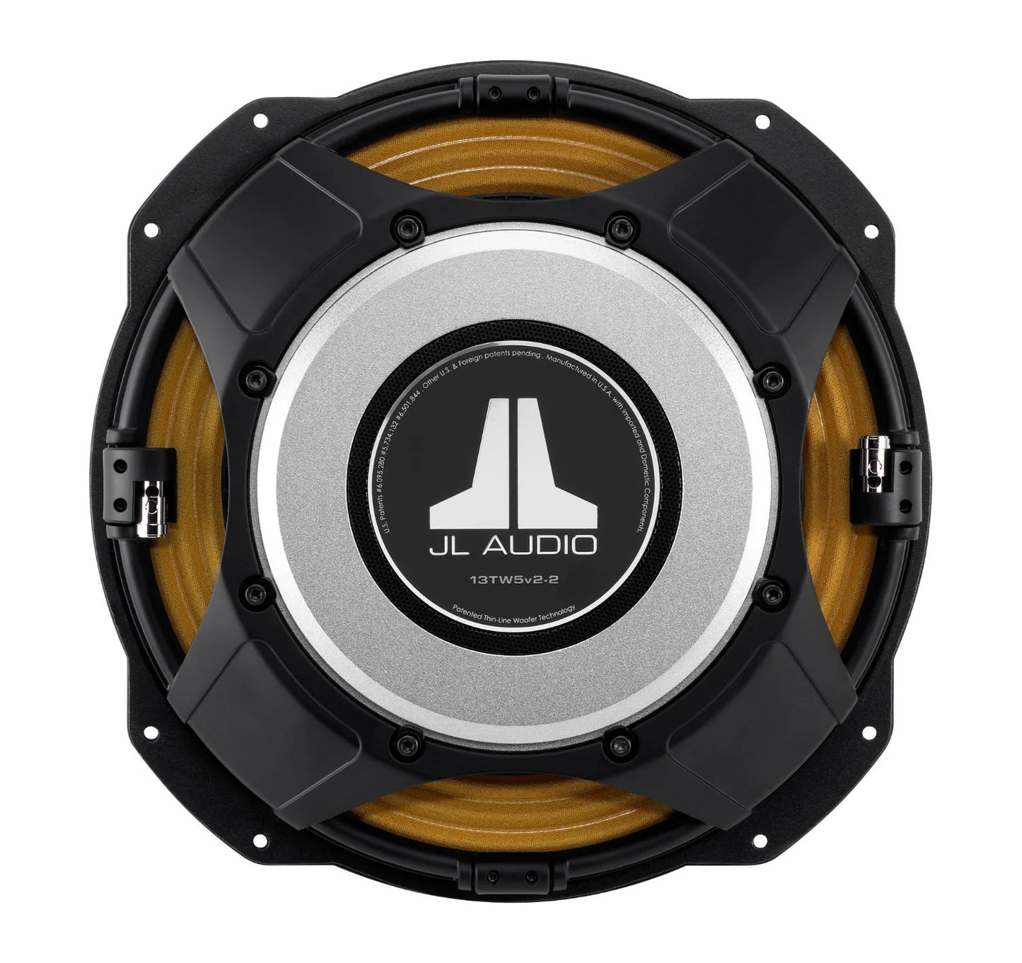 JL Audio 13TW5v2-2 Controlador de subwoofer de 13,5 pulgadas (345 mm), 2 Ω