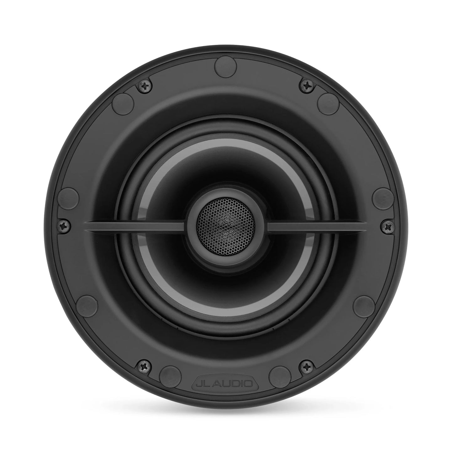 JL Audio M6-650X-L-SbSb-Sencillo Altavoz coaxial marino de 6,5 pulgadas (165 mm), anillo de ajuste negro, rejilla de lujo negra