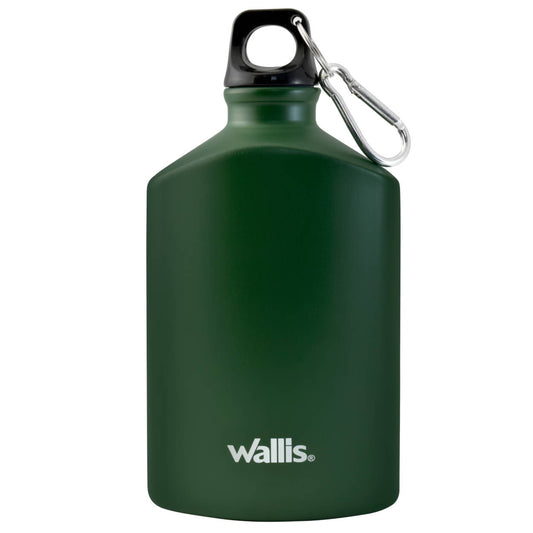 Wallis Botella de aluminio Verde 500 ml