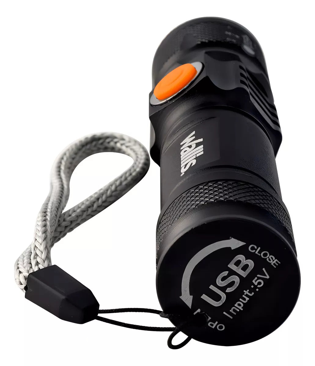 Wallis Linterna De Luz Led Usb Recargable