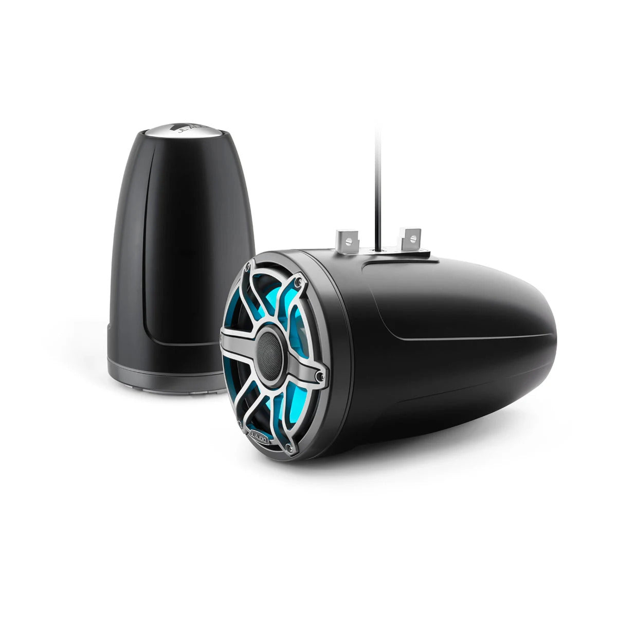 Bocinas cerradas para torre JL Audio® M6 8,8" con LED y rejilla deportiva de titanio