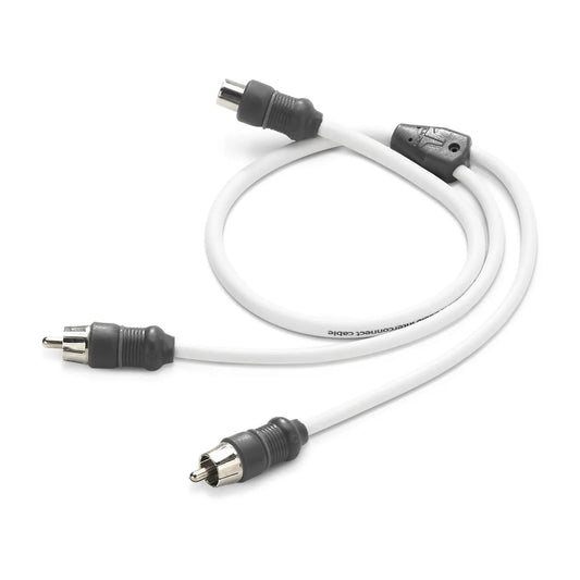 Adaptador en Y náutico JL Audio® 1 conector hembra, 2 conectores macho (XMD-WHTAICY-1F2M)