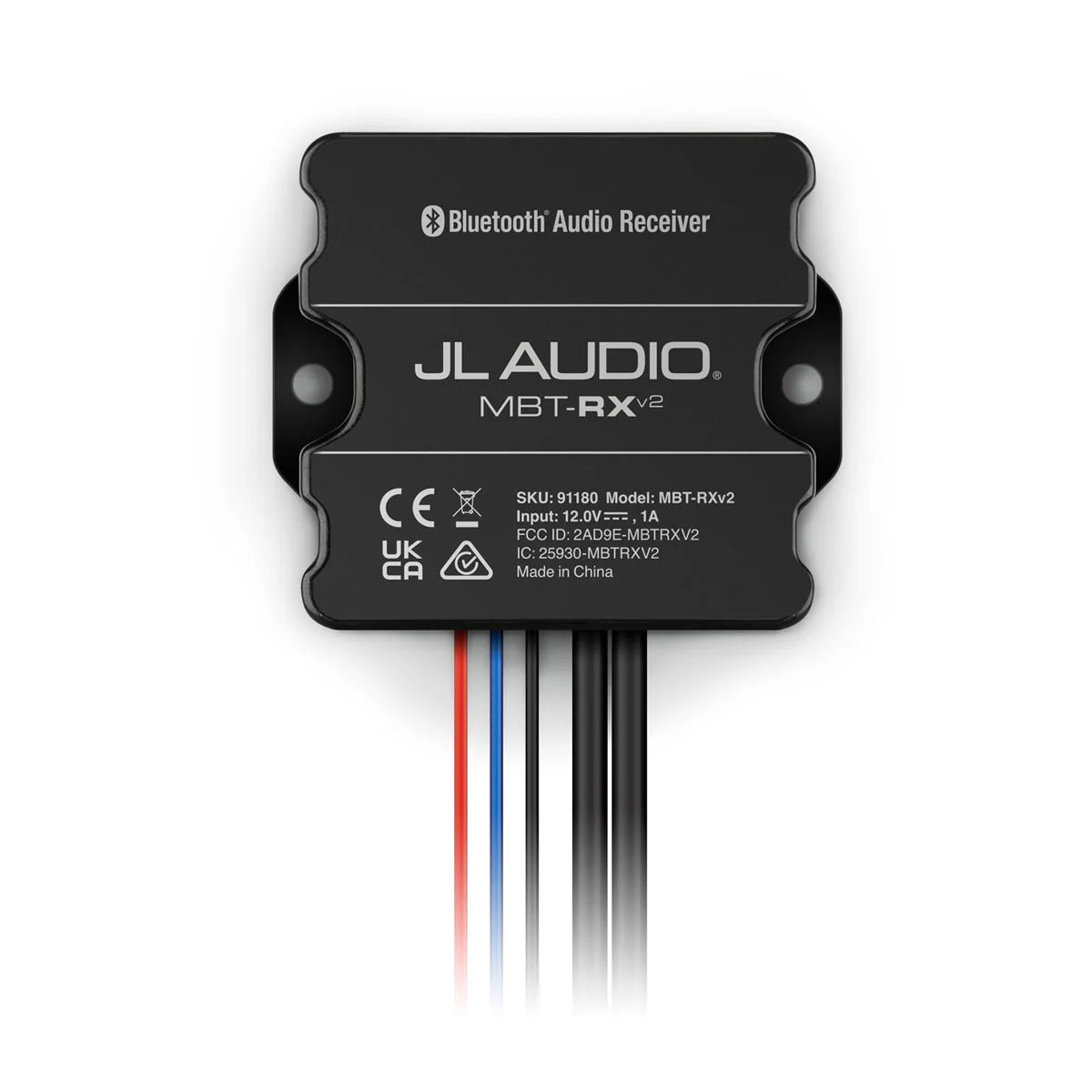 Receptor JL Audio® Receptor resistente a la intemperie con tecnología BLUETOOTH®