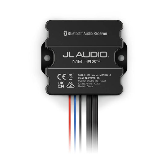 Receptor JL Audio® Receptor resistente a la intemperie con tecnología BLUETOOTH®