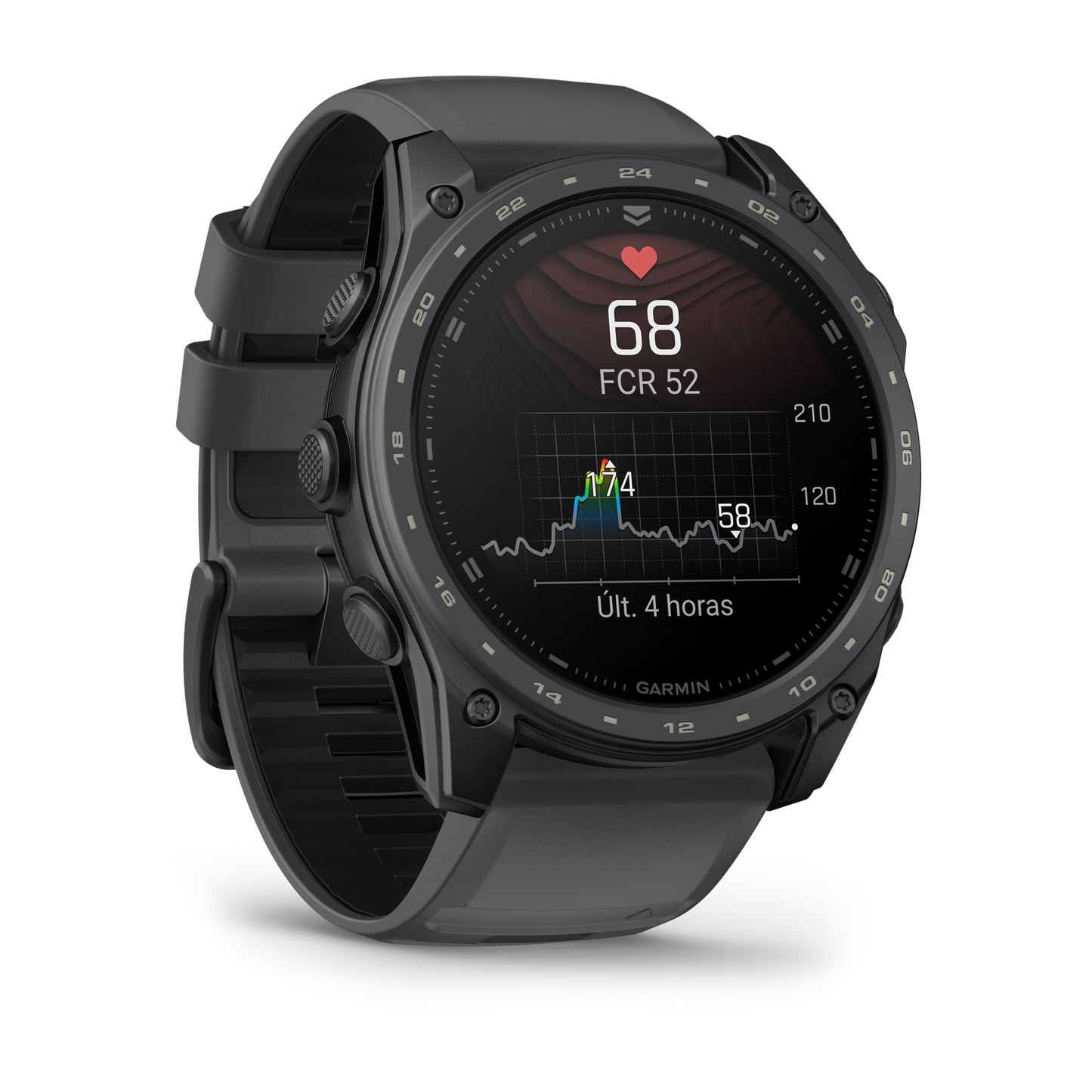 Garmin Tactix® 8 - 51 mm, AMOLED, revestimiento Cerakote