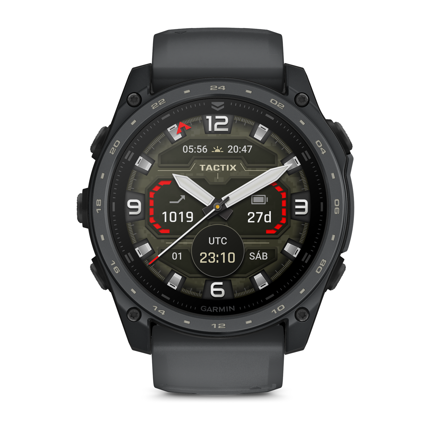 Garmin Tactix® 8 - 51 mm, AMOLED, revestimiento Cerakote